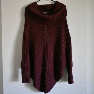 ✨Charlotte Russe- Wine Sweater